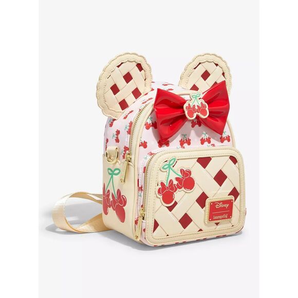 Minnie Mouse Cherry Pie mini convertible backpack Loungefly main image 6